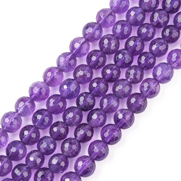 Natural Amethyst Beads Strands
