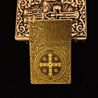 Hexagon-Engraved Solid Brass Kerosene Lighter (Fuel Not Included) - Heirloom-Grade Tactical Gift for Men/Women/Collectors