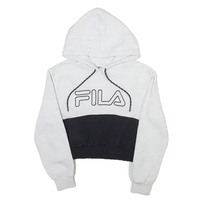 FILA Womens Grey Hoodie XXS