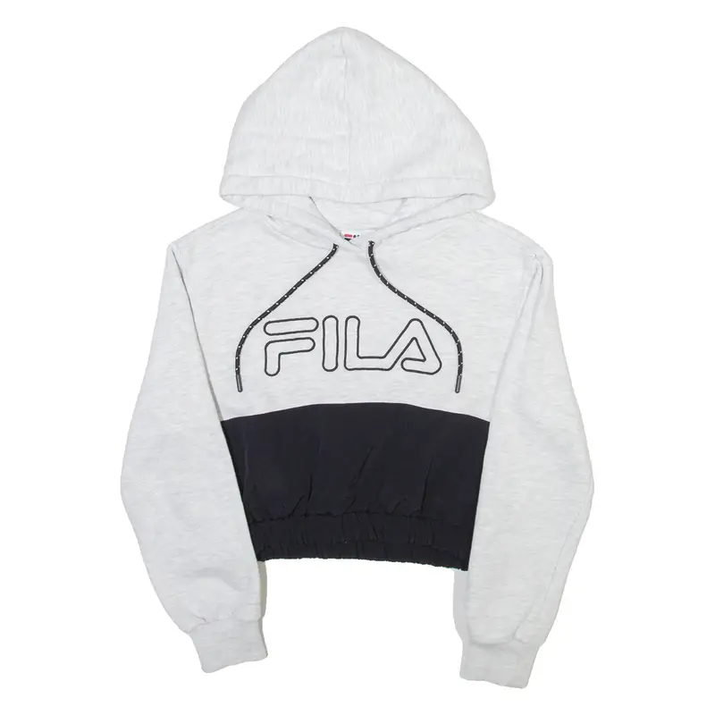 FILA Womens Grey Hoodie XXS