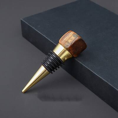 Natural Tiger Eye Red Wine Stoppers
