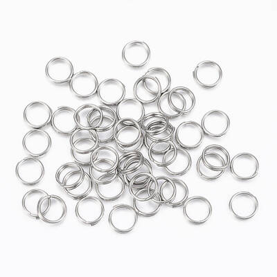 Tarnish Resistant 304 Stainless Steel Split Rings