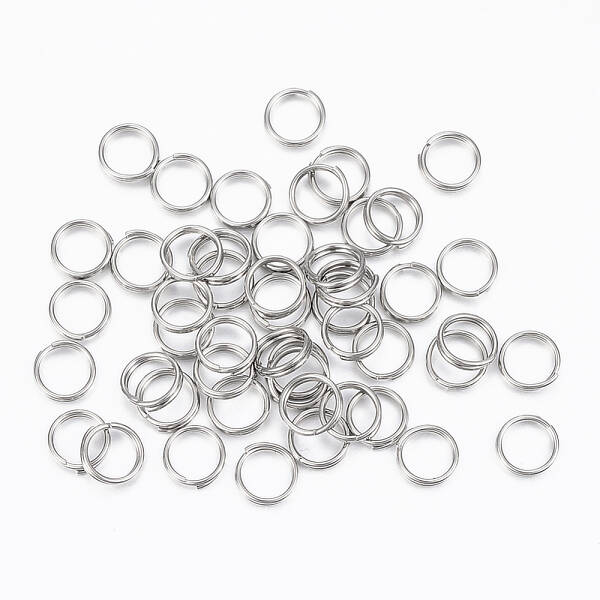 Tarnish Resistant 304 Stainless Steel Split Rings
