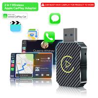 Wireless CarPlay Adapter, Only suitable for 98% of cars with CarPlay from 2016 and later, Small Wireless Carplay Adapter Usb ...