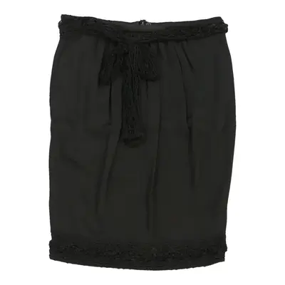Emporio Armani Skirt - 28W UK 8 Black Acetate | Size: UK 8
