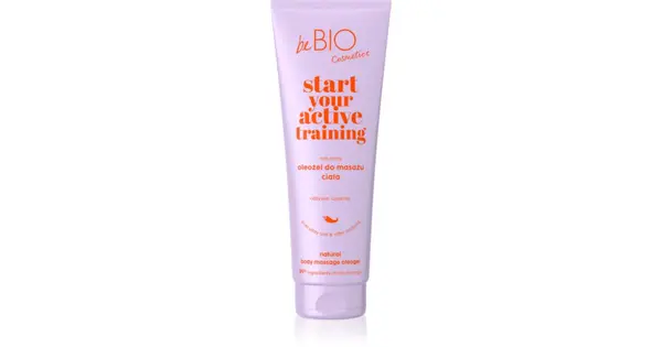 beBIO Start Your Active Training Regenerating Massage Oil 250ml