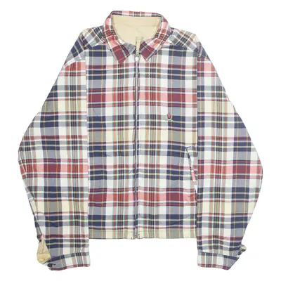 Mens Lumberjack Jacket Blue Plaid XL