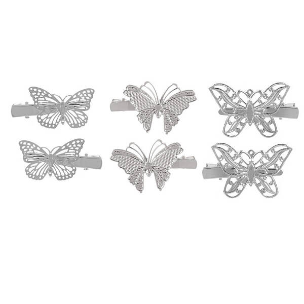 Alloy Alligator Hair Clips
