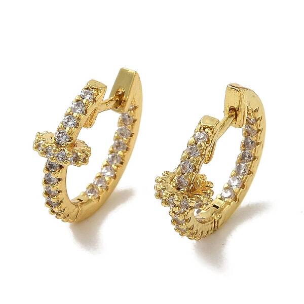 Brass Stud Earrings