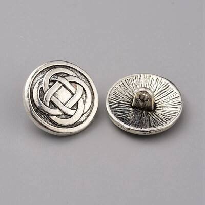 1-Hole Alloy Shank Buttons