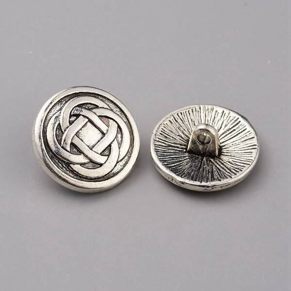 1-Hole Alloy Shank Buttons