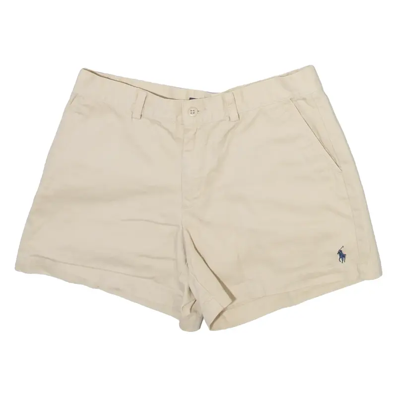 RALPH LAUREN SPORT Womens Casual Shorts Cream M W30