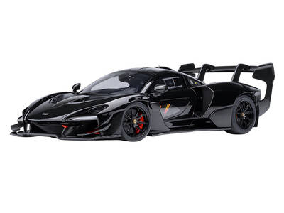 McLaren Senna GTR Onyx Black 1/18 Model Car by Autoart
