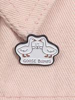 Cute Goose Design Brooch, Fashion Brooch for Women & Men As Anniversary Gift, Enamel Pin Suitable for Backpacks, Jeans, Scarv...