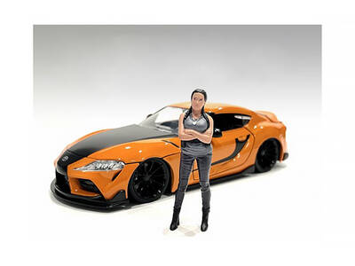 Car Meet 3 Figure 7 for 1/18 Scale Models by American Diorama