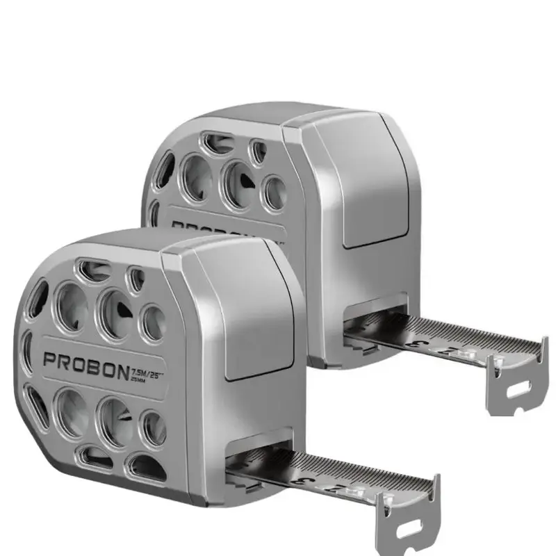 16/25ft Retractable Measuring Tape, Double-sided Graduations Waterproof Stainless Steel Measuring Tape with Auto-lock Functio...