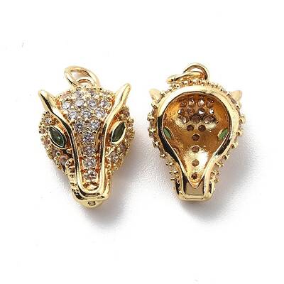 Brass Cubic Zirconia Pendants