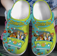 Colorful Scooby-Doo Cartoon Shoes Comfortable For Men Women, Clogs Shoes Unisex Style Shirthome- Lightweight Non-Marking Desi...
