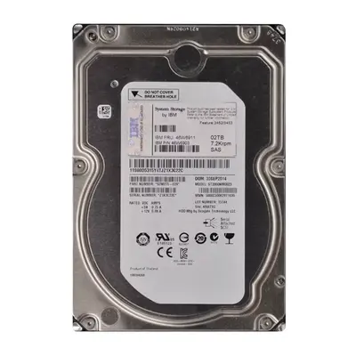 46W6911 IBM 2TB 6Gb/s SAS 7200 3.5-Inch Hard Drive