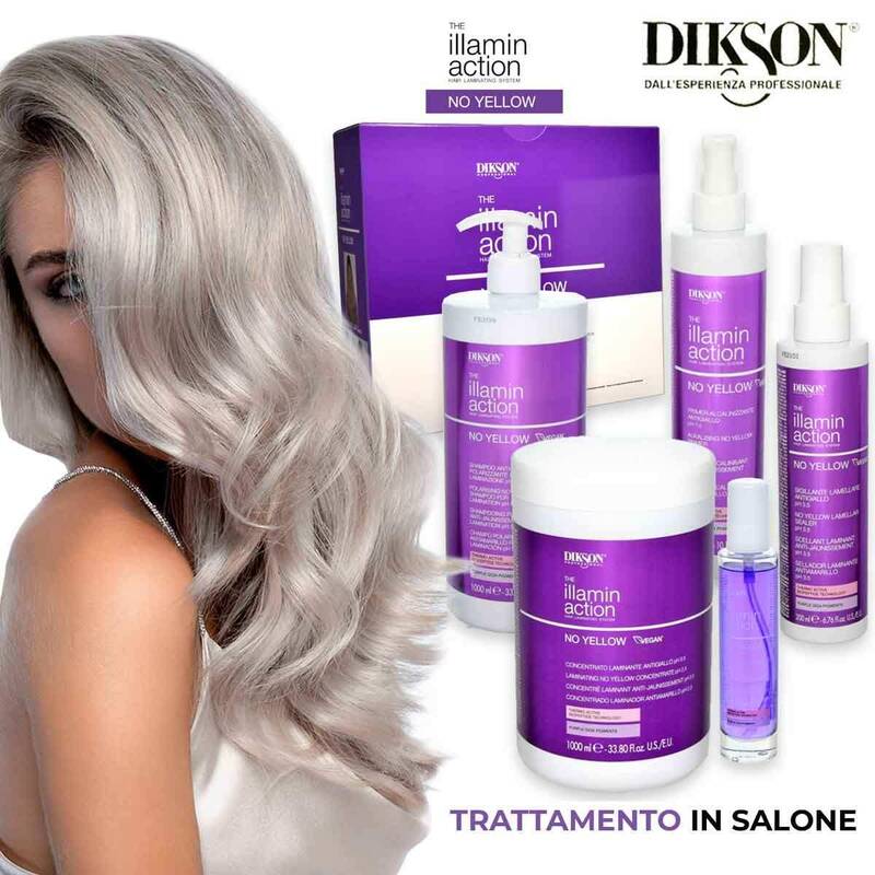 Dikson Illaminaction No Yellow Salon Kit