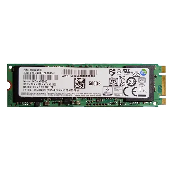 Samsung MZ-N5E500 | 850 EVO Series 500GB M.2 2280 6GB/s SATA 512MB Cache V-NAND Solid State Drive