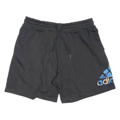 ADIDAS Mens Casual Shorts Black L W34