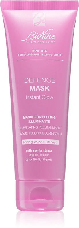BioNike Defence Mask exfoliating illuminating face mask for tired skin 75 ml