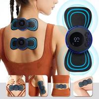 Mini Portable Massage Patch,Using USB Full Body Sports Massager for Shoulder, Neck, Whole Body