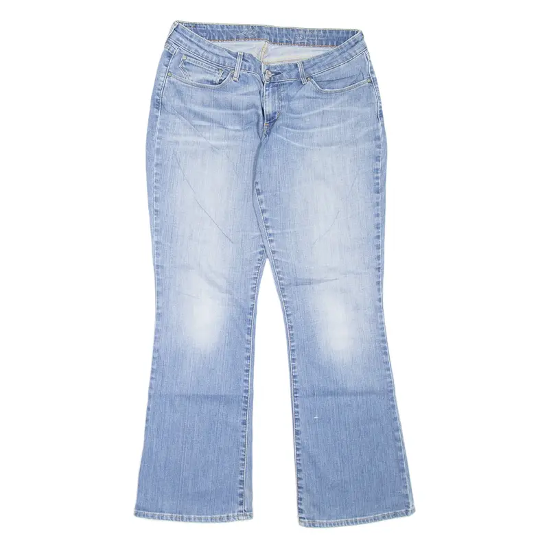 LEVI'S Womens Jeans Blue Slim Bootcut Stone Wash W32 L32