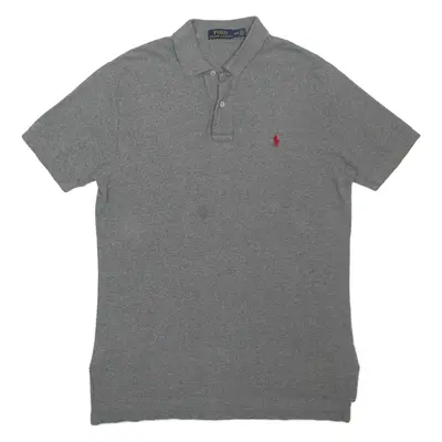 POLO RALPH LAUREN Mens Polo Shirt Grey M