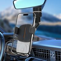 New rotatable car phone holder, rearview mirror holder, suitable for rearview mirror and back row, multi-function holder, sui...