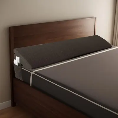 Bed Wedge Pillow, 1 Count Comfortable Bed Cushion, Multifunctional Filler for Headboard & Ideal Christmas Gift and Decoration...