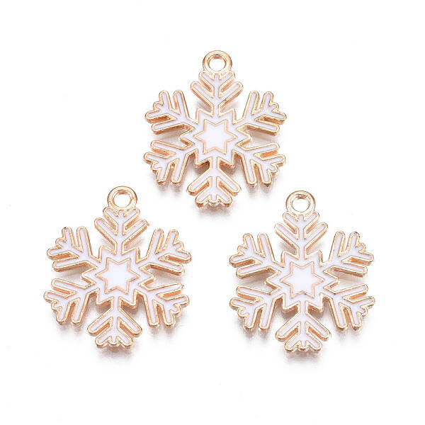 Christmas Style Alloy Enamel Pendants