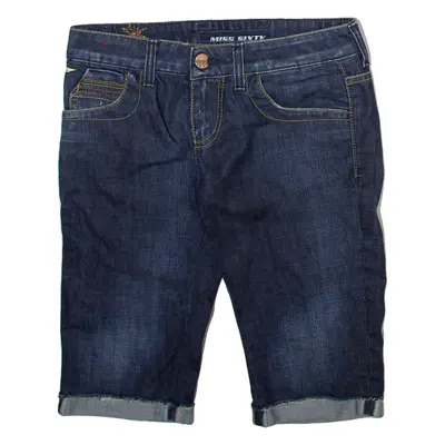 MISS SIXTY Womens Denim Shorts Blue Slim M W30