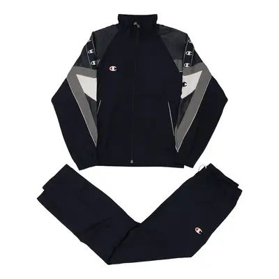 Champion Full Tracksuit - Small Black Polyester