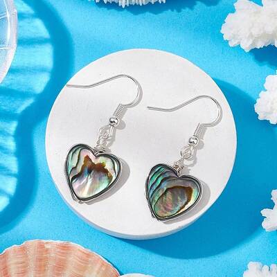 Abalone Shell/Paua Shell Dangle Earrings