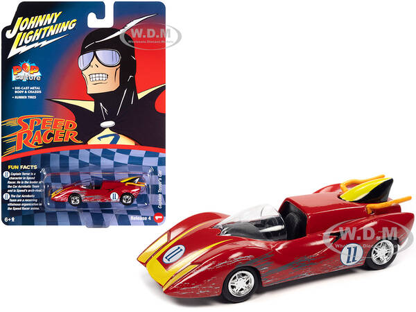 Captain Terrors Car 11 Red (Raced Version) \