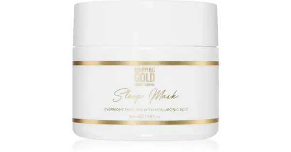 Dripping gold Self-tanning night face mask (Sleep) 50 ml