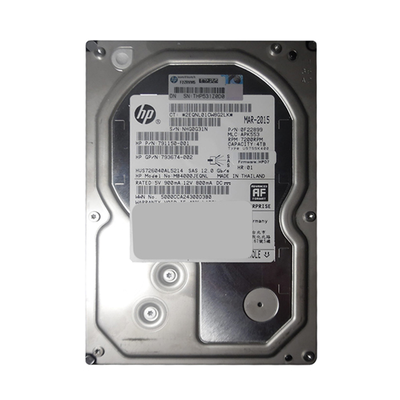 791150-001 HP 4TB 12Gb/s SAS 7200 3.5-Inch Hard Drive