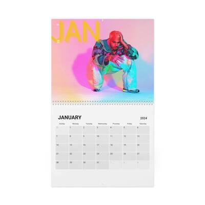 Chris Brown Calendar (2024)