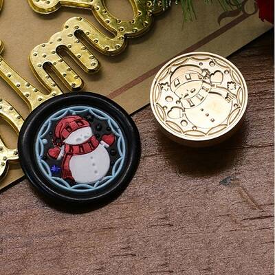 Christmas Series Wax Seal Brass Stamp Head