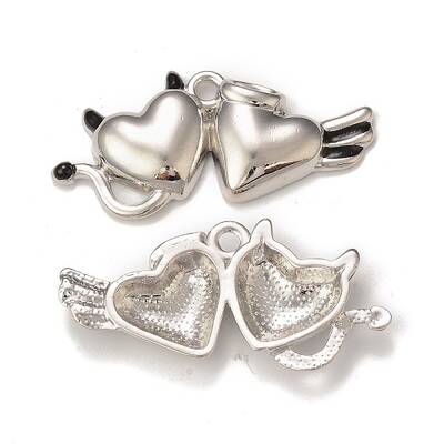 Rack Plating Alloy Enamel Pendants