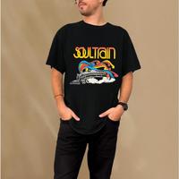 [Vibrant Soul Train Tee] Vibrant Plus Size men's Fashion T-Shirt - \