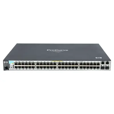 J9089A-B HP ProCurve 2610 Series 2610-48-PWR 48 x RJ-45 Ports 100/1000Base-T + 2 x Gigabit Ethernet SFP (mini-GBIC) + 2 x Gig...