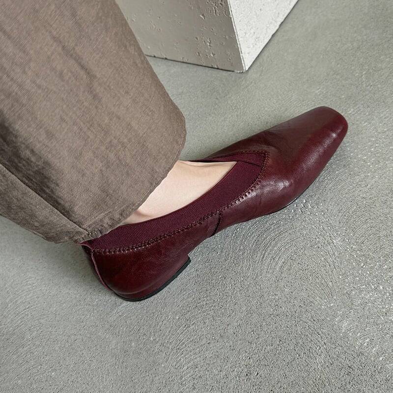 CHIKO Bahiti Square Toe Block Heels Pumps Shoes
