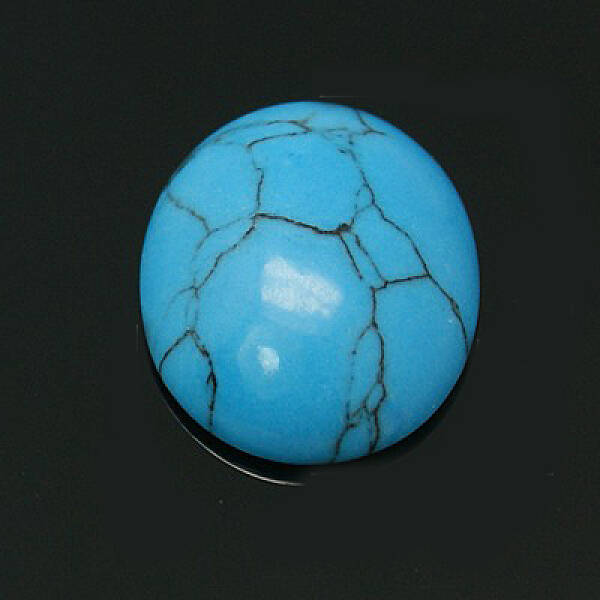 Oval Synthetic Turquoise Cabochons