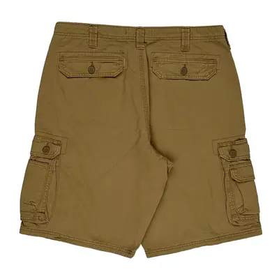 Lee Cargo Shorts - 34W 11L Khaki Cotton | Size: 34″ waist