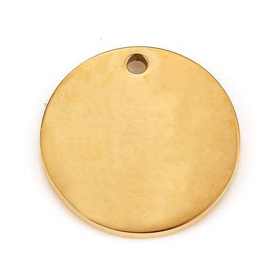 304 Stainless Steel Stamping Blank Tag Pendants