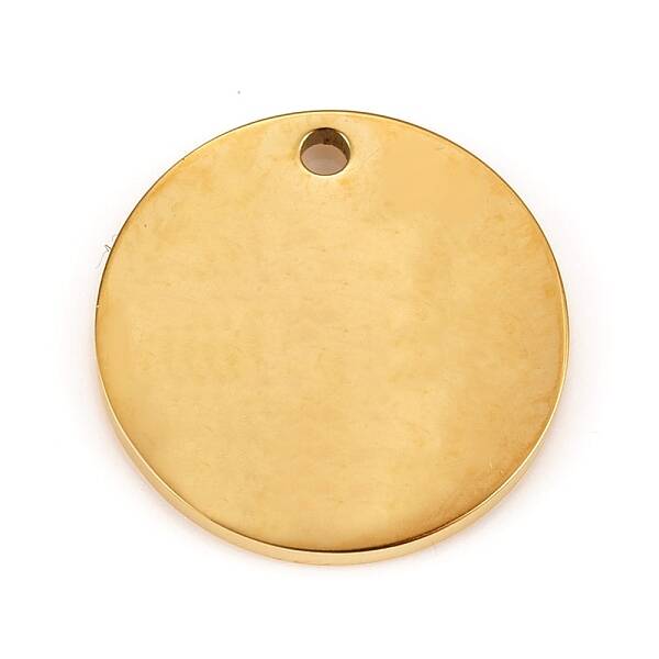 304 Stainless Steel Stamping Blank Tag Pendants