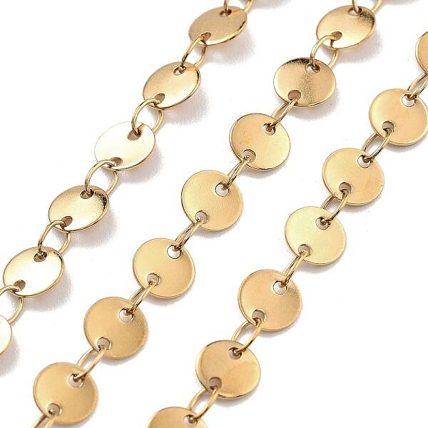 PVD Vacuum Plating 304 Stainless Steel Link Chain
